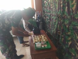 Makanan khas Disajikan untuk anggota satgas TMMD