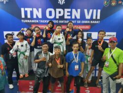 12 Medali Digondol Atlit Taekwondo MTC Majalengka, Dibawah Naungan Kodim 0617/Majalengka Pada Kejuaraan ITN Open VII 2024 di Bandung