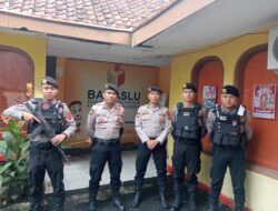Sat Samapta Polres Majalengka Gelar Patroli ke KPU dan Bawaslu untuk Jaga Kondusifitas Kamtibmas