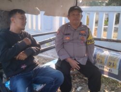 Ka SPKT Polsek Maja Gencar Sambangi Warga, Tingkatkan Kesadaran Kamtibmas