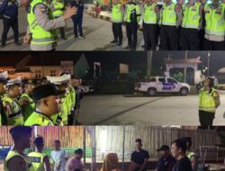 Polres PALI yang tergabung dalam Tim UKL lV melaksanakan Razia Terpadu (KRYD)
