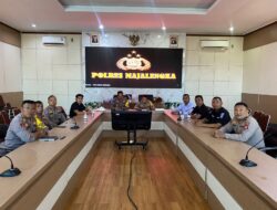 Polres Majalengka Ikuti Vicon Lat Pra Ops Pekat I Lodaya 2024