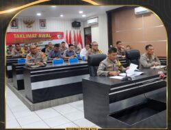 Irwasda Polda Aceh, Pimpin Anev Bulanan Program Beyond Trust Presisi Triwulan I