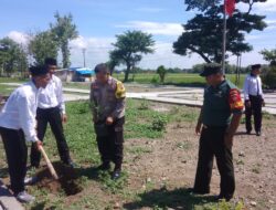 Peduli Lingkungan, Babinsa Lakukan Penanaman Pohon Bersama Perangkat Desa