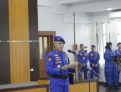Brigjen Pol Hero Henrianto Bachtiar, S.I.K., M.Si. Pimpin Sertijab 9 Komandan Kapal Polisi