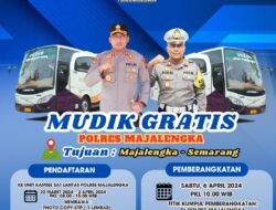 Polres Majalengka Siapkan Program Mudik Gratis, Bantu Pemudik Menuju Kampung Halaman