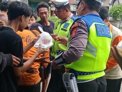 Satlantas Polres Majalengka Berbagi Kebaikan di Bulan Suci Ramadhan