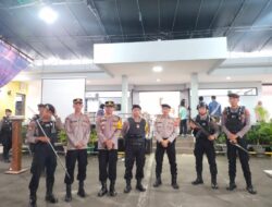 Kasat Samapta Polres Majalengka Pimpin Kegiatan Sterilisasi Gereja dalam Rangka Peringatan Wafat Isa Al Masih 2024