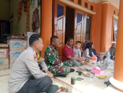 Pasca Pemilu 2024, Bhabinkamtibmas dan Babinsa Bersama Lakukan Kegiatan Sambang