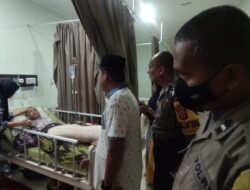 Kapolsek Kadipaten Berikan Dukungan Kepada Anggotanya yang Sakit