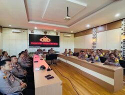 Polres Majalengka Ikuti Zoom Meeting Anev Bulanan Program Beyond Trust Presisi TW I Tahun 2024