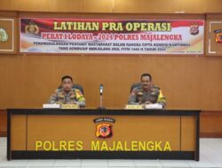 Kapolres Majalengka Buka Pelatihan Pra Operasi Pekat I Lodaya-2024 di Polres Majalengka