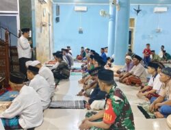 Babinsa Koramil 1714/Jatitujuh Hadiri Kegiatan Safari Ramadhan