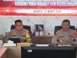Polres Majalengka Ikuti Pembukaan Rakernis Gabungan Divisi Polri Tahun 2024 secara Virtual
