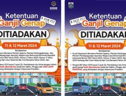 Libur Nyepi, Aturan Ganjil Genap di Jakarta Ditiadakan