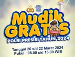 Polri Gelar Mudik Gratis, Berikut Cara Daftar dan Lokasinya