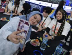 Jauh-jauh Dari Malaysia, Rebecca Rela Beli Tiket Fans Signing Untuk Lihat Red Sparks dan Megawati