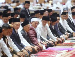 Presiden Jokowi Salat Id di Masjid Istiqlal