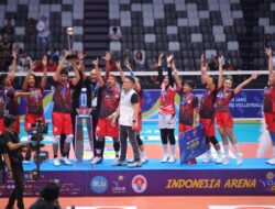 Serunya Celebrity Match Fun Volley Ball di Indonesia Arena