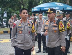 Kapolres Majalengka Dampingi Kapolda Jabar Cek Jalur Mudik dan Pos Pam/Yan di Tol Cipali