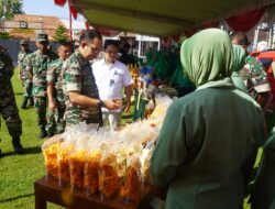Kodim 0726/Sukoharjo Gelar Bazar TNI Sambut Hari Raya Idul Fitri 1445 H