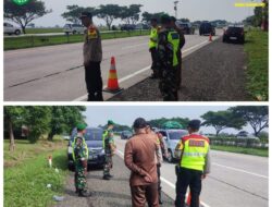 Susana Arus Mudik, Petugas Gabungan Selalu Siaga di Pos Pengamanan Rest Area KM 164 Tol Cipali
