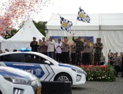Tindaklanjuti Arahan Presiden, Kapolri Lepas Mudik Gratis Polri Presisi