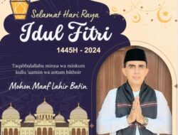 Pemerintah Desa Karyamukti, Mungucapkan Selamat Hari Raya Idul Fitri 1445 H/ 2024 M