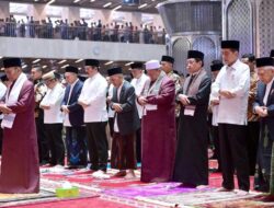 Presiden Joko Widodo, Laksanakan Salat Idulfitri di Masjid Istiqlal