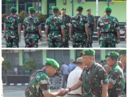 Dandim 0617/Majalengka Pimpin Apel Pagi Setelah Cuti Hari Raya Idul Fitri 1445 H