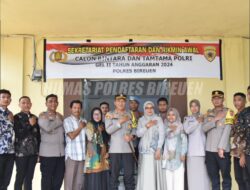 Kapolres Bireuen Pastikan Rekrutmen Anggota Polri Transparan, ” Masuk Polisi Itu Gratis”
