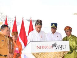 Presiden Joko Widodo, Resmikan Bandar Udara (Bandara) Panua Pohuwato di Kabupaten Pohuwato Gorontalo