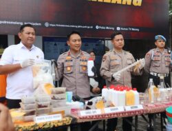 Polres Malang Berhasil Bongkar Pabrik Narkoba Rumahan Diduga Dikendalikan Napi dari Lapas
