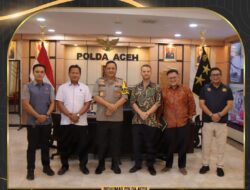 Political Counsellor kedubes Inggris di Jakarta Kunjungi Polda Aceh