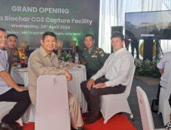 Danramil 1714/Jatitujuh Hadiri Grand Opening Sawa Biochar C02 Capture Facility di PT. RNI Jatitujuh, Majalengka