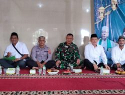 Wakili Danramil, Batituud Ramil 1713/Ligung Hadir Dalam Acara Halal Bihalal MWC Nahdatul Ulama
