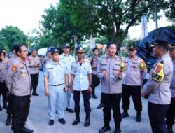 Wakapolda Brigjen. Pol. Bariza Sulfi, S.IK. Cek Pos Wilayah Hukum Polres indramayu dan Jalan Arteri