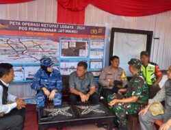 Pj Bupati Dedi Supandi pantau Pos PAM Lebaran