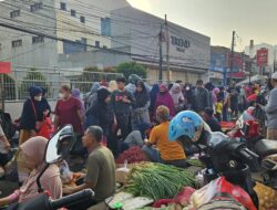 Ditinggal Mudik, Pasar Proyek Kota Bekasi Tetap Ramai Sambut Lebaran