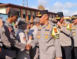 Kapolda Lampung Beri Penghargaan Sekolah Perwira Untuk Aiptu Supriyanto