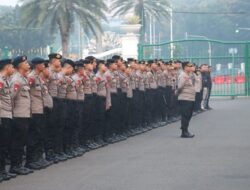 Kawal Demo di Depan Gedung MK, Polisi Kerahkan 3.315 Personel Gabungan