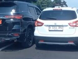 Pengemudi Fortuner Arogan Terancam Pidana Bila Pelat Nomor Palsu
