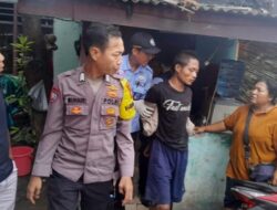 Ngamuk dan Ancam Warga Cengkareng, Pria ODGJ Diamankan Polisi