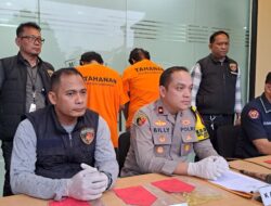 Terjebak Portal Komplek, Dua Pelaku Begal Taksi Online di Jakbar Ditangkap