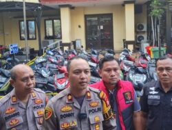Tangkap Tiga Pelaku Curamnor di Jakbar, Polisi Sita Puluhan Motor