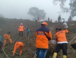 Bencana Longsor di Tana Toraja, 20 Orang Tewas Tertimbun Tanah