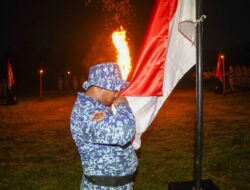 Angkatan PKPBN 2024 Kemenpora Sampaikan Lima Komitmen Bela Negara dalam Api Semangat Bela Negara