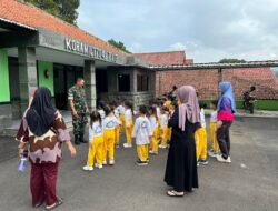 Koramil di Serbu TK Bhayangkari, Koramil 1704/Talaga Kenalkan Profesi TNI