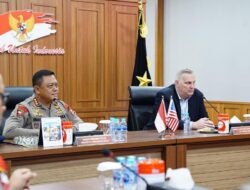 Pererat Hubungan Kerja, Dankorbrimob Terima Kunjungan DSS ATA Kemenlu Amerika Serikat
