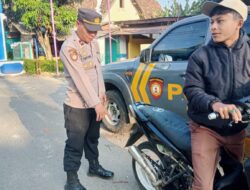 Polsek Cibatu Polres Garut Operasi Knalpot Tidak Sesuai Spesifikasi Teknis